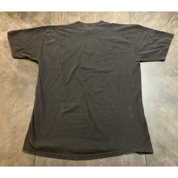 Vintage Jt’s Sherwood Forest Home Of Robin Hood T Shirt Neon Writing Men's Large - Picture 5 of 6